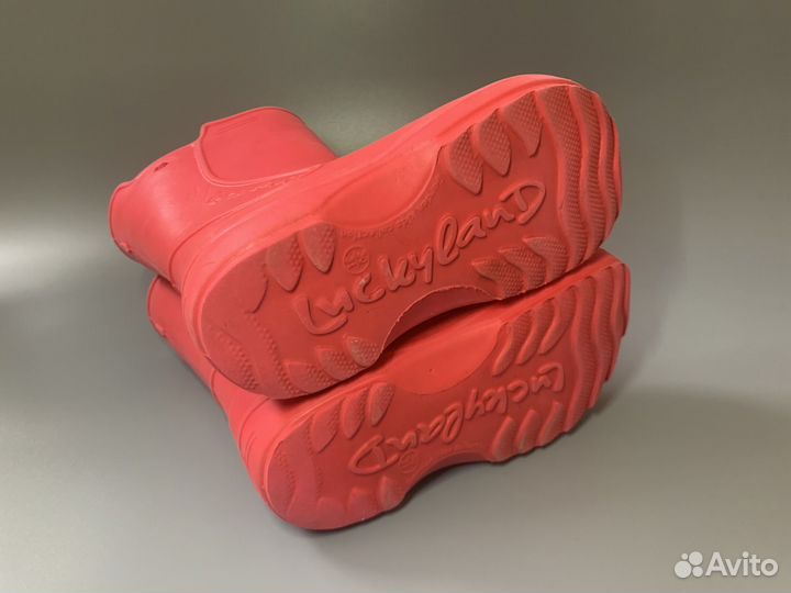 Резиновые сапоги для девочки 30-31