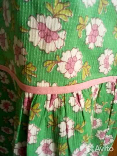 Сарафан в цветочек СССР р 46