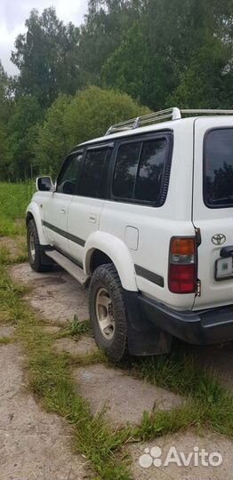 Toyota Land Cruiser 4.2 МТ, 1996, 235 000 км