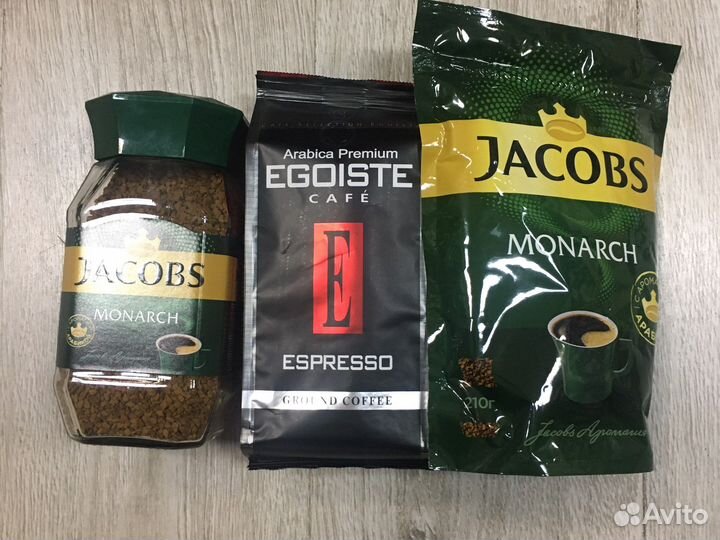 Кофе Якобс (jacobs) монарх. Egoiste молотый