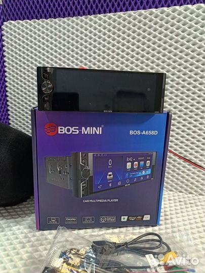 Магнитола android 1din bos mini a658d 2+32