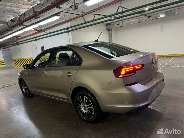 Volkswagen Polo 1.6 AT, 2020, битый, 56 562 км