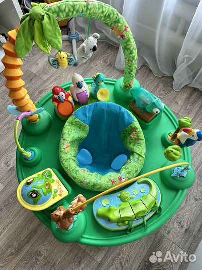 Детский игровой центр прыгунки 3в1 