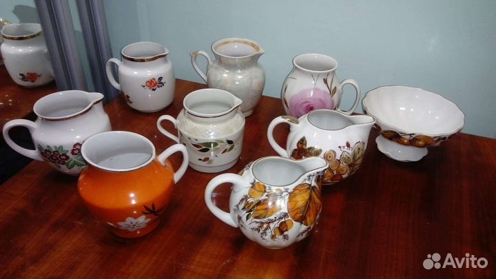 Молочник фарфор СССР