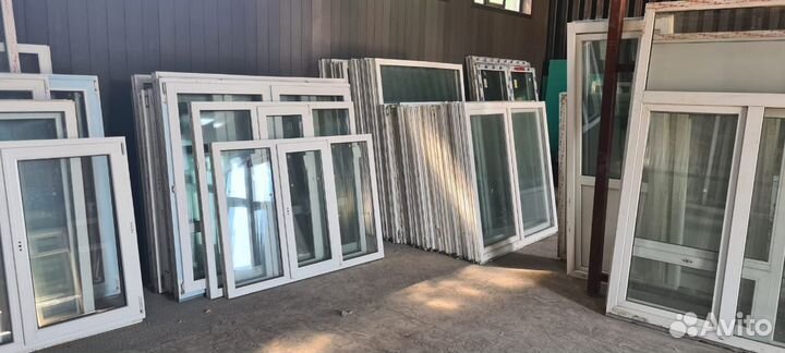 Окна пластиковые пвх бу