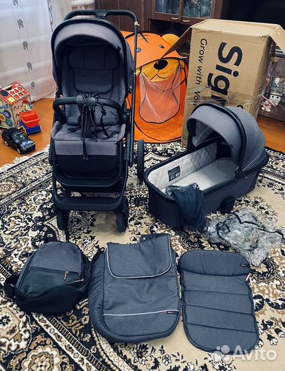 Коляска 2в1 carrello sigma 2022 года