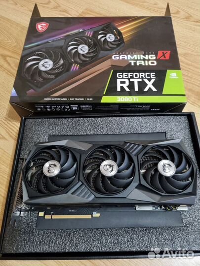 Видеокарта rtx 3080 ti msi gaming x