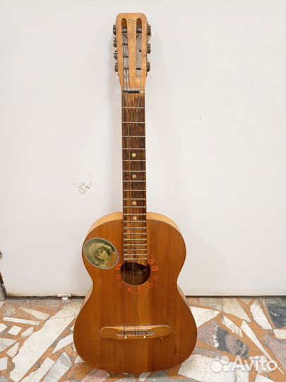 Гитара Акустическая Москва 80 Олимпиада СССР Ретро