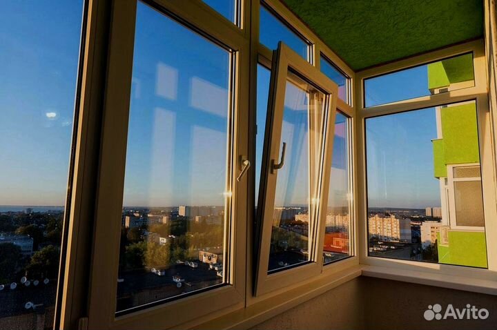 Остекление и отделка балкона лоджий