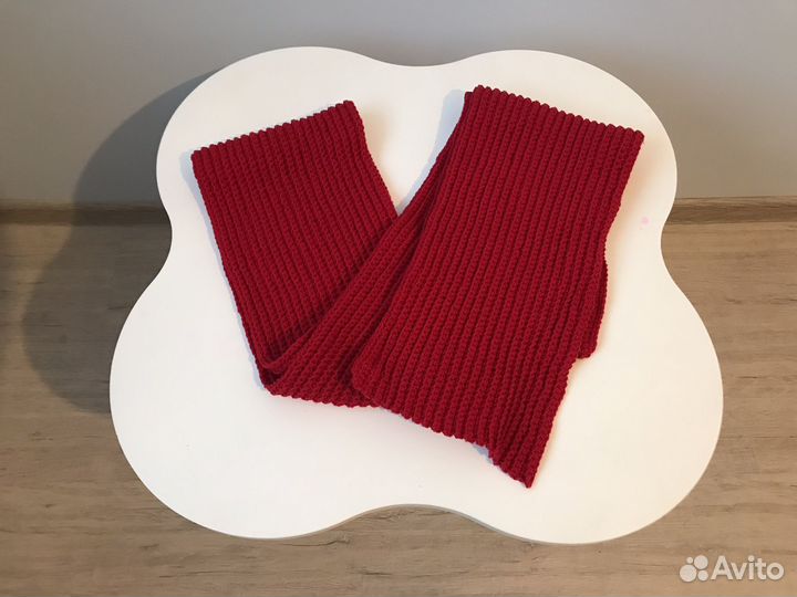 Шарф вязаный женский, ручная работа