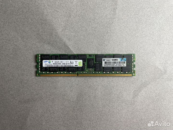 DDR3 16GB ECC REG samsung 12800R серверная