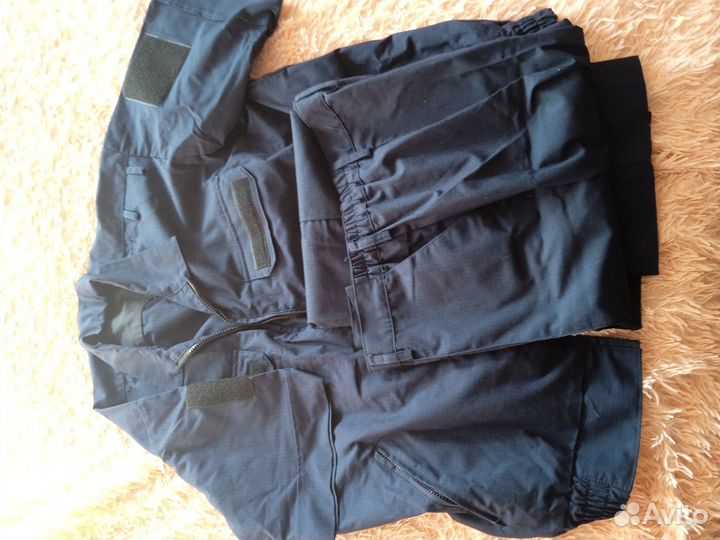 Офисная военная форма синяя