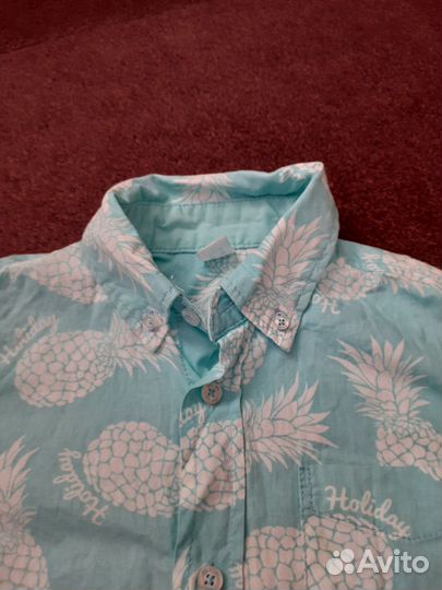 Рубашка для мальчика рост 134