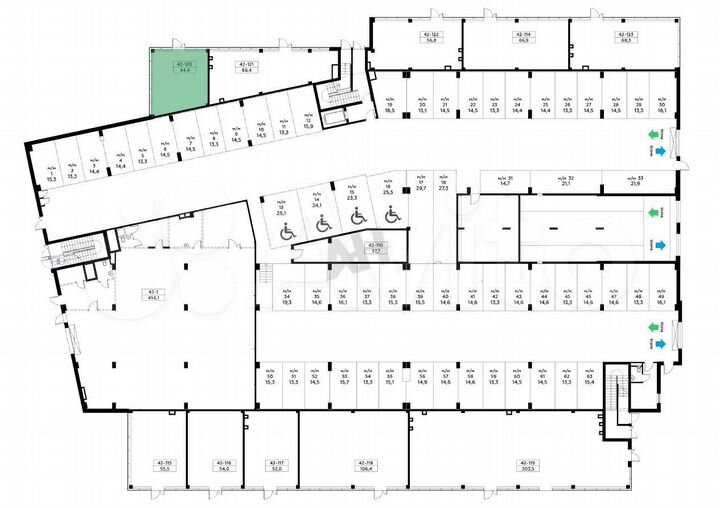 Продажа (ПСН) пл. 44.4 м2 Коммунарка Калужское