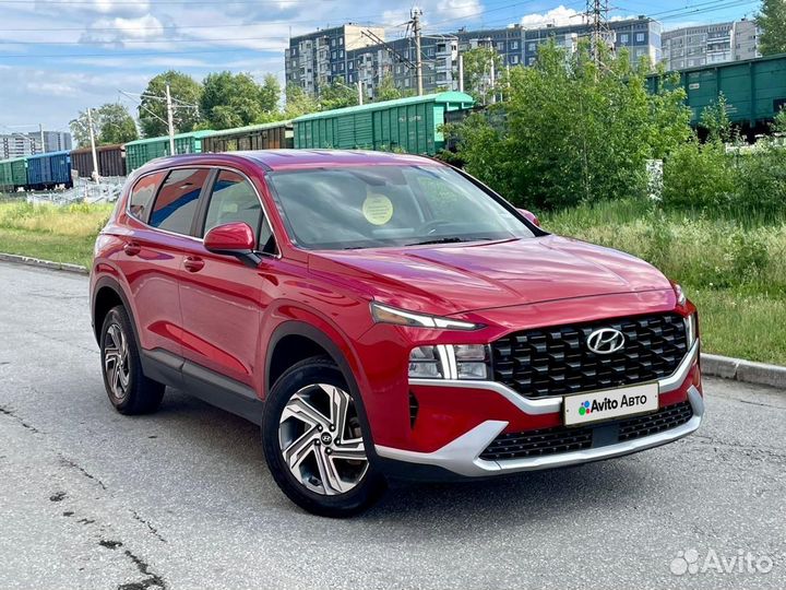 Hyundai Santa Fe 2.5 AT, 2021, 128 083 км