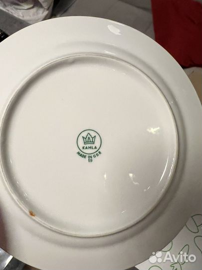 Блюдо и тарелки kahla фрукты
