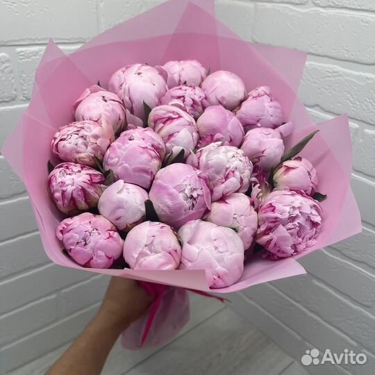 Букет пионов доставка