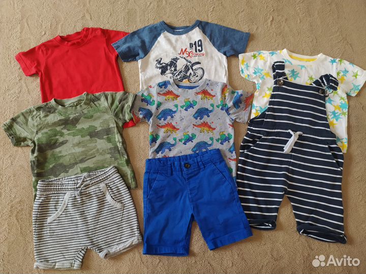 Пакет летних вещей для мальчика 92 98 см Next
