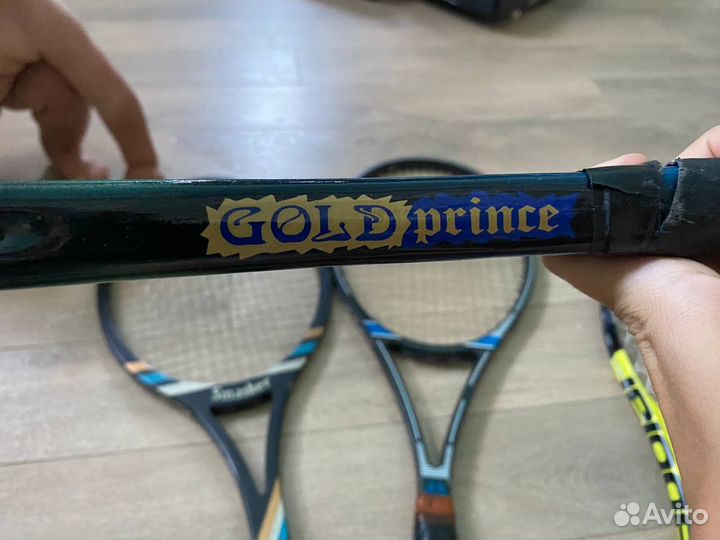 Ракетки для большого тенниса, чехлы и мячики