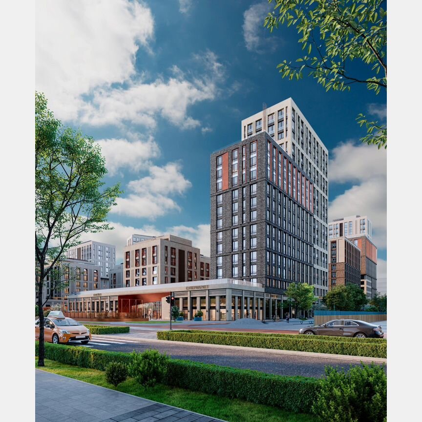 1-к. квартира, 53,5 м², 4/5 эт.