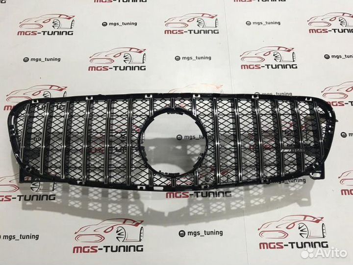 Решетка на Mercedes GLA GT Style Black 13-16г AMG