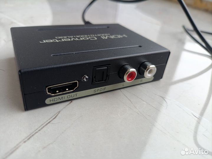 Конвертер hdmi rca