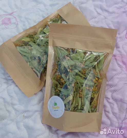 Травы для чая, бани