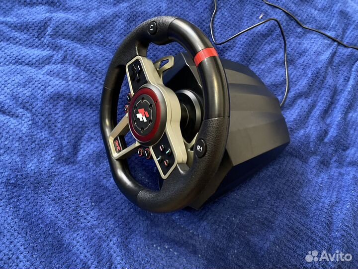 Игровой руль 900 градусов с коробкой передач