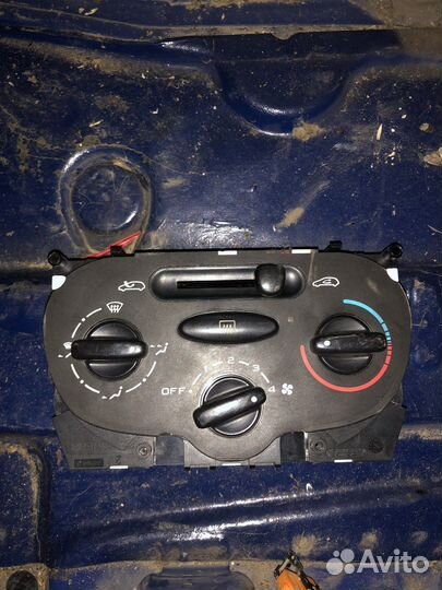 Блок управления климатом peugeot 206