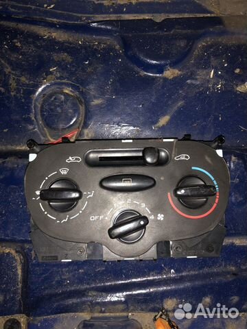 Блок управления климатом peugeot 206