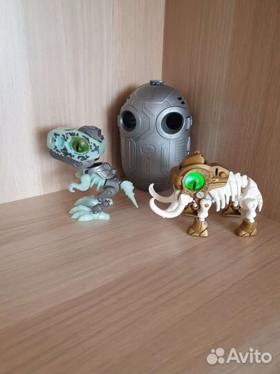 Silerlit-Робот Биопод Двойной мамонт+раптор/ycoo