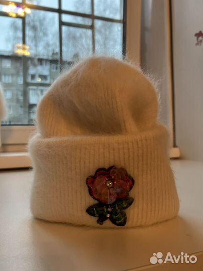 Шапка женская из ангоры