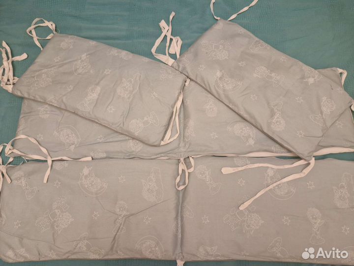 Бортики в детскую кроватку