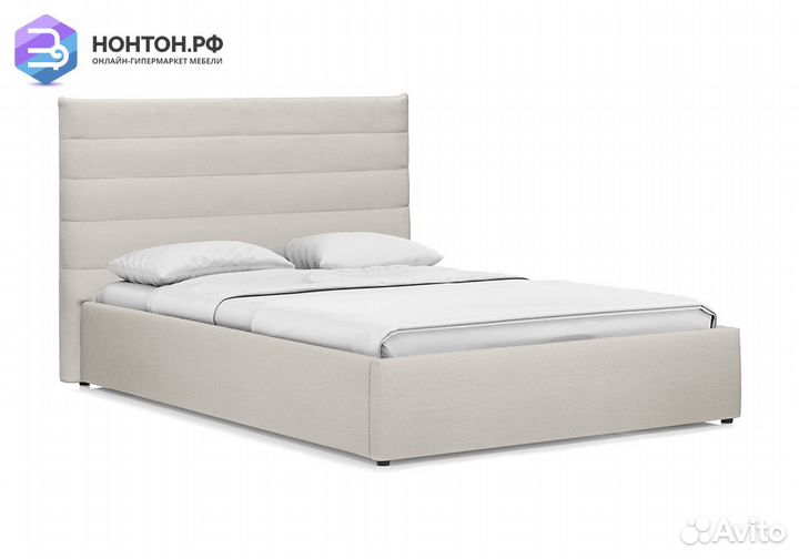 Кровать Амалия светло-бежевая