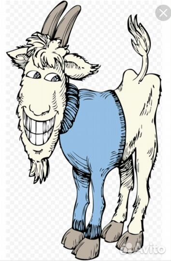 1,5 годовалый козлик породы Ламанча огул