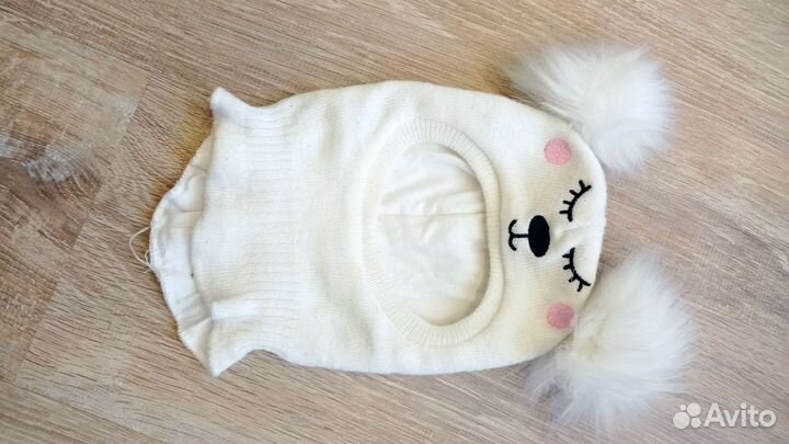 Шапки пинетки варежки для девочки