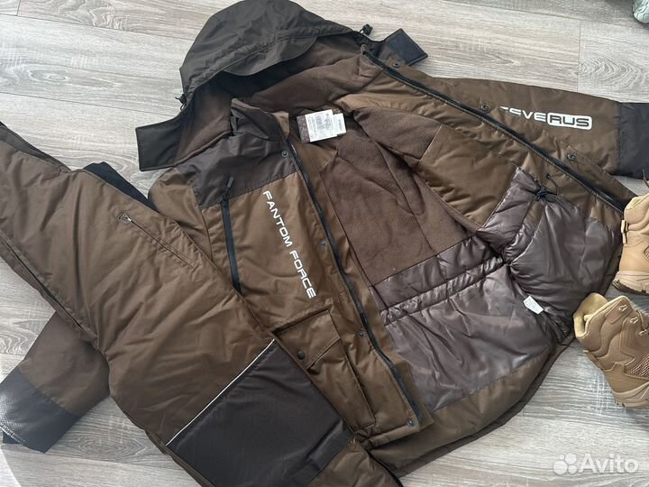 Зимний костюм для охоты, рыбалки Fantom force Seve