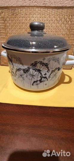 Кастрюля, ложки, креманки новые