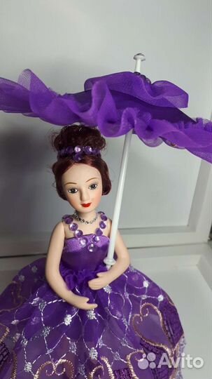 Кукла фарфоровая коллекционная