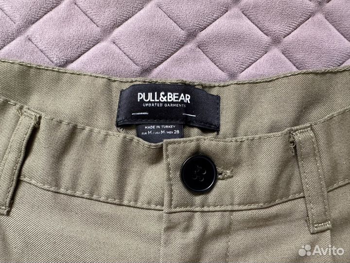 Брюки карго pull and bear 36 женские