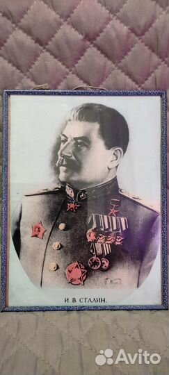 Фотопортрет Сталин