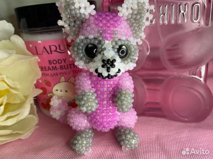 Енот из бисера