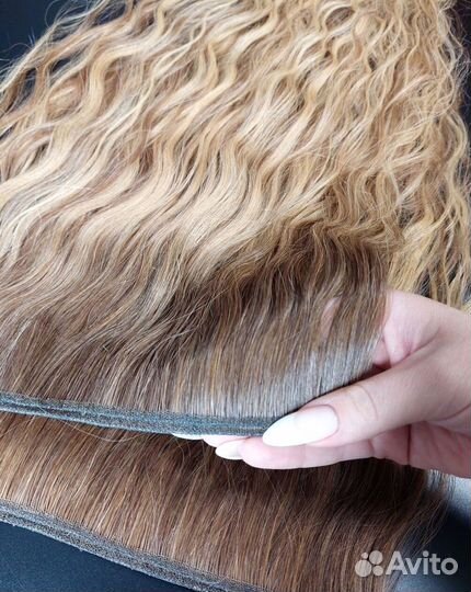 Изготовление тресса из натуральных волос, под зака