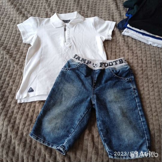 Вещи пакетом на мальчика122-128