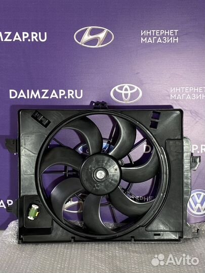 Диффузор Радиатора Hyundai Solaris в сборе 2011-17