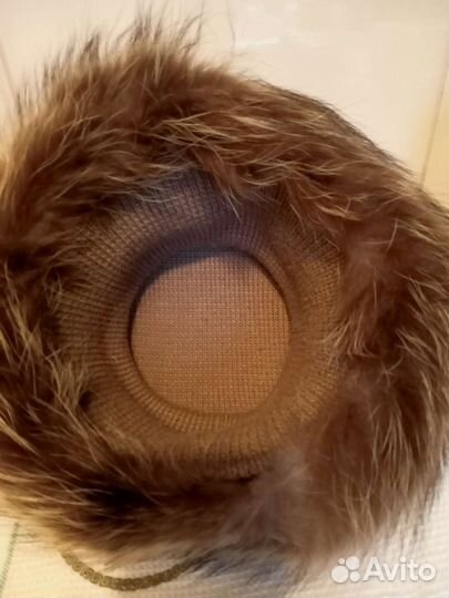 Меховая женская шапка