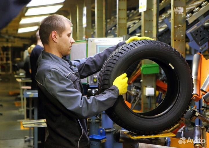 Вахта в Киров.Разнорабочии/производство шин