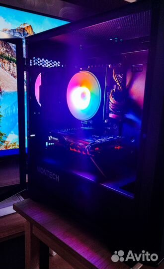 Игровой компьютер / 8 ядер 16 потоков / 1050Ti
