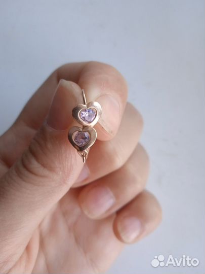 Золотые серьги