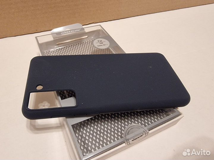 Чехол Nillkin FlexCase Blue для Samsung S21 Plus